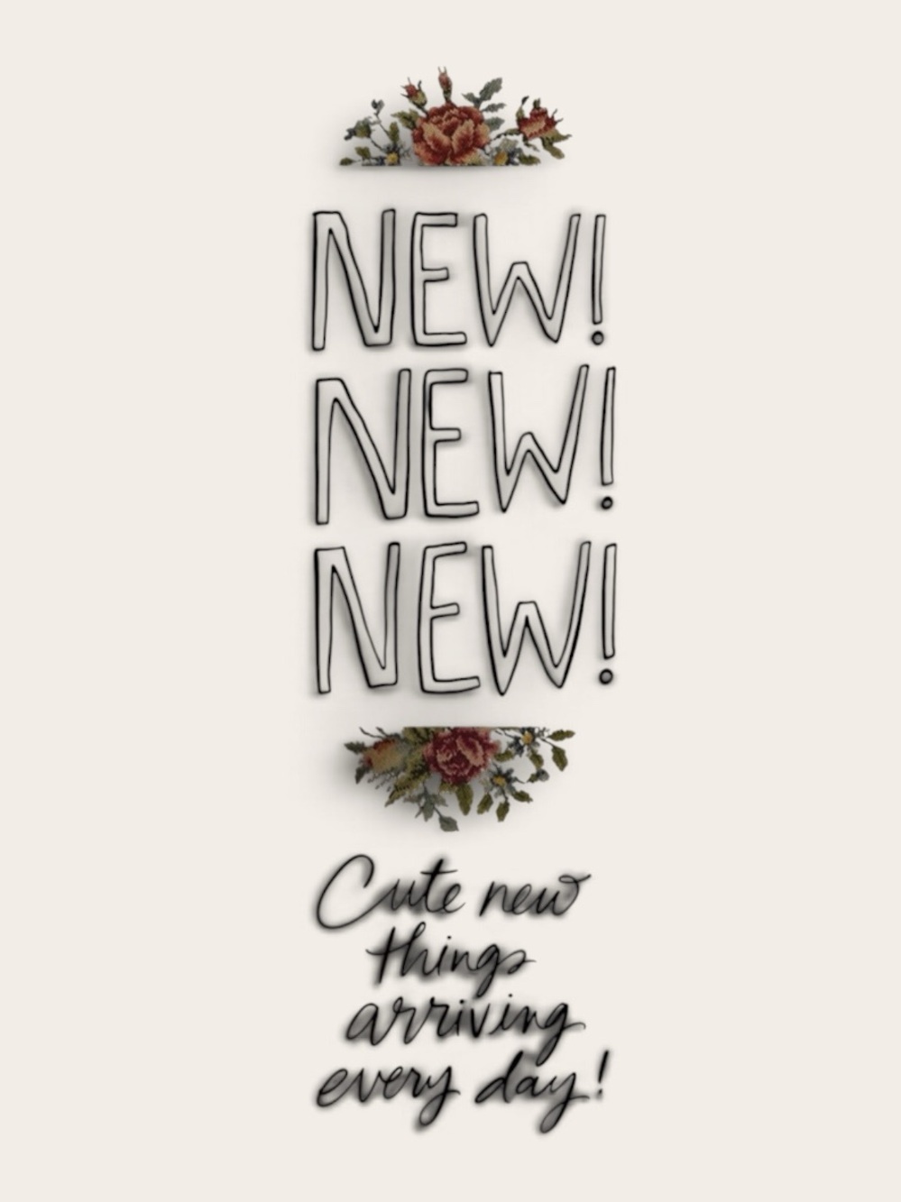 New Items Arriving Daily!!! Check Them Out!
